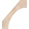 Ekena Millwork 5 1/2"W x 24"D x 28"H Westlake Smooth Knee Brace, Douglas Fir BRC06X24X28WTL00SDF - alternate 4